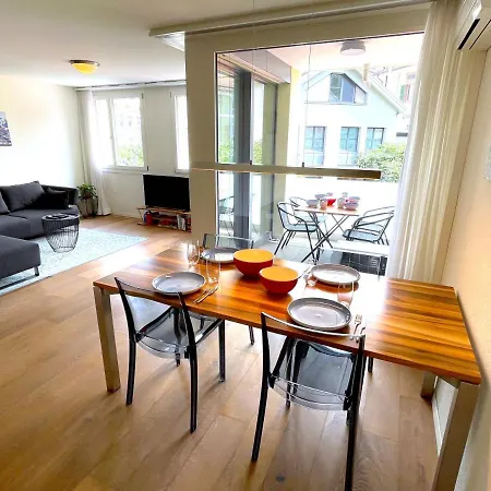 Modern With Alps Scenic Views And Concierge By Swisshut *