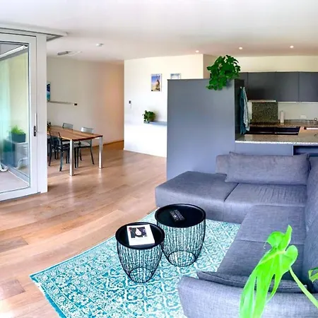 Дом отдыха Swisshut Modern 10min West Station - Apart. Blume 1 Интерлакен
