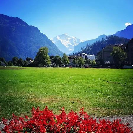 Modern With Alps Scenic Views And Concierge By Swisshut Semesterbostad Interlaken